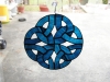 stained glass celtic knot