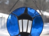 Stained glass Wellesley College lamp suncatcher